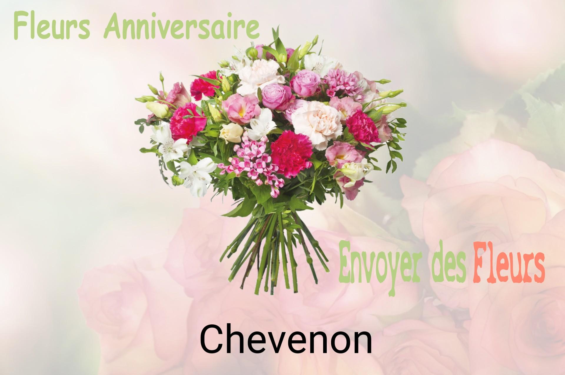 Bouquet de fleurs d’anniversaire livré à Chevenon