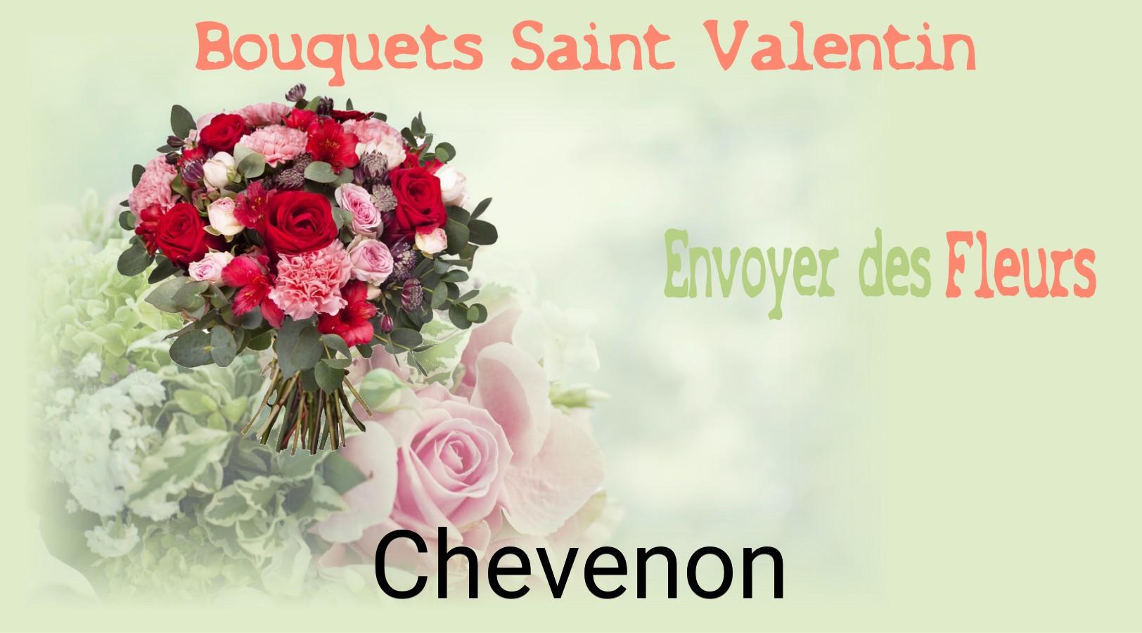 Roses de Saint-Valentin livrées à Chevenon